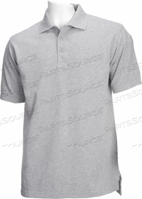 OEM#: 41060D4693 PROFESSIONAL POLO HEATHER GRAY L by 5.11 Tactical