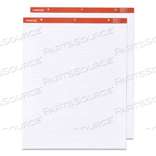 OEM#: UNV35601EASEL PADS/FLIP CHARTS, PRESENTATION FORMAT (1 RULE), 27 X 34, WHITE, 50 SHEETS, 2/CARTON by Universal