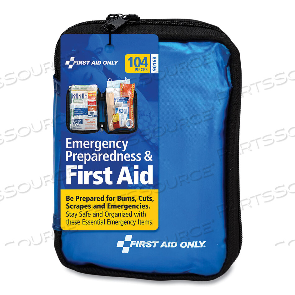 OEM#: 90168SOFT-SIDED FIRST AID AND EMERGENCY KIT, 105 PIECES, SOFT FABRIC CASE by Physicianscare
