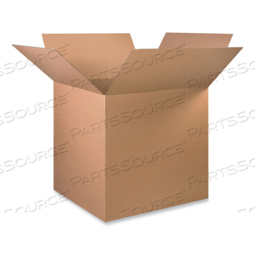 HEAVY-DUTY DOUBLE-WALL SHIPPING BOXES, 275 LB MULLEN RATED, REGULAR SLOTTED CONTAINER (RSC), 36 X 36 X 36, BROWN KRAFT