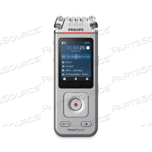 VOICE TRACER DVT4110 DIGITAL RECORDER, 8 GB, SILVER