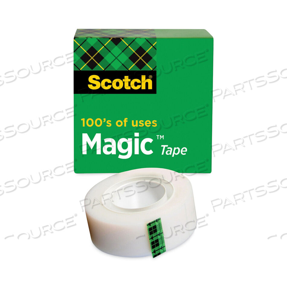 OEM#: 810MAGIC TAPE REFILL, 1 CORE, 0.75 X 36 YDS, CLEAR by 3M Consumer