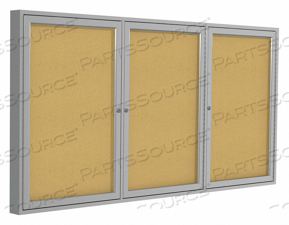 OEM#: PA34896KENCLOSED BULLETIN BOARD CORK 96X48 IN. by Ghent