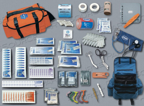 OEM#: 850PRO RESPONSE TRAUMA KIT ORANGE by EMI