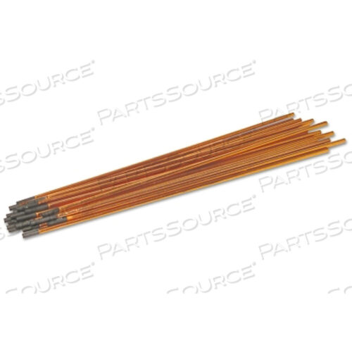 OEM#: 22043003DC COPPERCLAD GOUGING ELECTRODE, 1/4 IN DIA X 12 IN L, POINTED by Best Welds