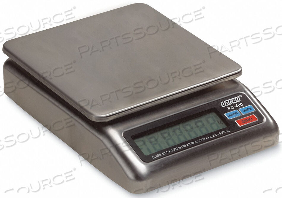 OEM#: PC400-05PORTION CONTROL SCALE 304 SS PLTFRM by Doran Scales Inc.