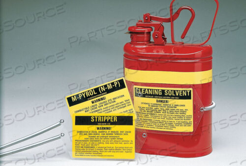 OEM#: 7228PLSCHEMICAL LABEL BLACK/YELLOW PK25 by Brady Americas