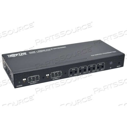 HDBASET HDMI OVER CAT5 CAT6 EXTENDER 4X2 TRANSMITTER SERIAL/IR