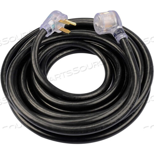 OEM#: EC0011EC0011WELDER EXTENSION CORD, 8/3 AWG, 50 FT, 250V, BLACK by Direct Wire & Cable Inc