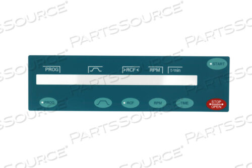 OEM#: E3902COVER FOIL, ROTINA 380 CONTROL PANEL by Helmer Inc