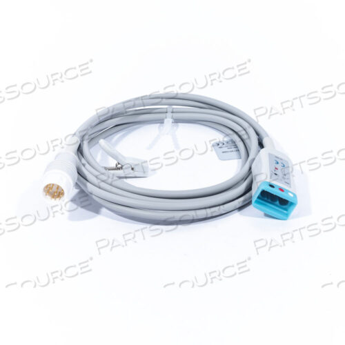 Replaces Philips Healthcare 9898031701713 LEAD 2.7M ECG TRUNK CABLE