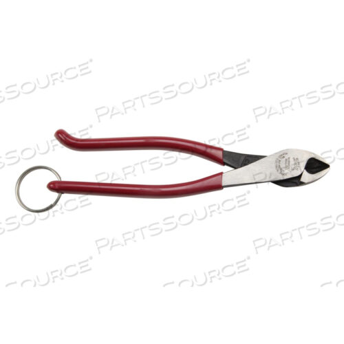DIAGONAL CUTTING PLIERS, REBAR WORK W/TETHER RING