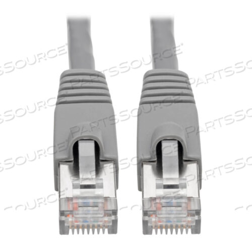 OEM#: N262-025-GYCAT6A ETHERNET CABLE 10G STP SNAGLESS SHIELDED POE M/M GRAY 25FT by Tripp Lite