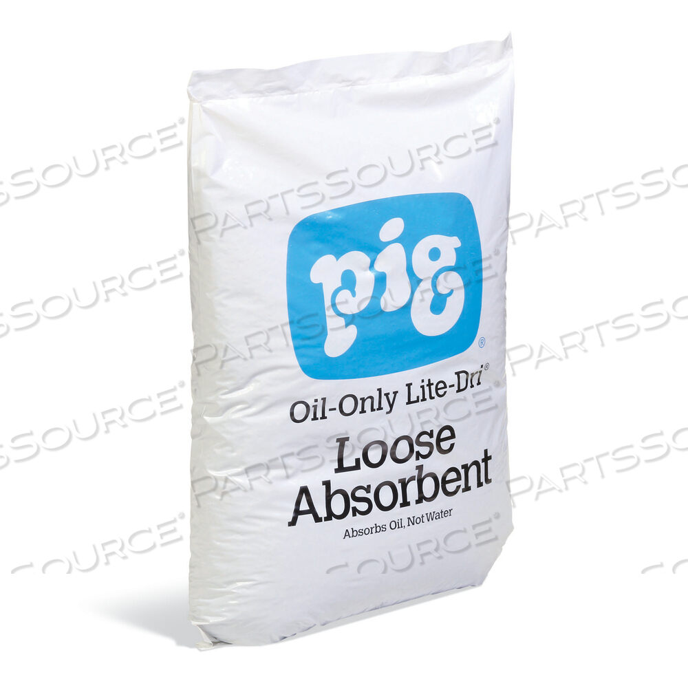 OEM#: PLP410PIG OIL-ONLY LITE-DRI LOOSE ABSORBENT by New Pig Corporation