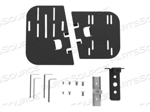 OEM#: 98-424-060CAREFIT ENCLOSURE HORIZONTAL SCANNER BRACKET (MATTE BLACK) by Ergotron, Inc.