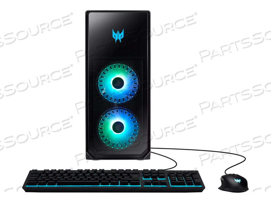 PREDATOR ORION 7000 PO7-640, TOWER, CORE I7 12700K / 3.6 GHZ, RAM 32 GB, SSD 1.024 TB, HDD 2 TB, GF RTX 3080, GIGE, 2.5 GIGE, 802.11AX (WI-FI 6E)