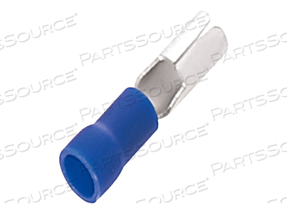 OEM#: EBNF14-4FIB-QSTRONGHOLD, FEMALE BULLET DISCONNECT, LOOSE PIECE, 1 IN, BLUE by Panduit