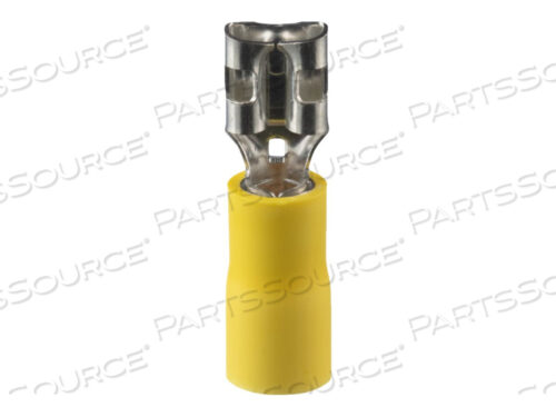 OEM#: EDV10-250-QSTRONGHOLD, FEMALE DISCONNECT, YELLOW by Panduit