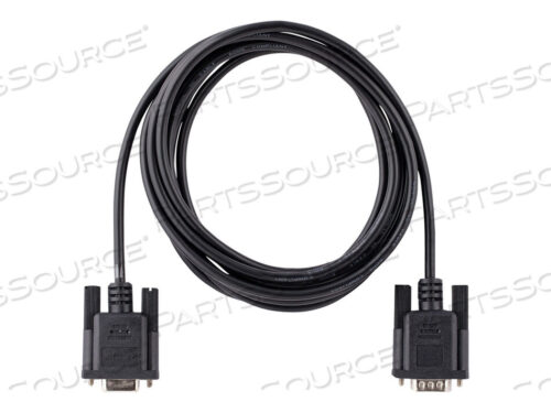 OEM#: 9FMNM-3M-RS232-CABLE3M RS232 SERIAL NULL MODEM DB9 MALE TO FEMALE CABLE, 28 AWG TINNED WIRES WITH AL by StarTech.com Ltd.