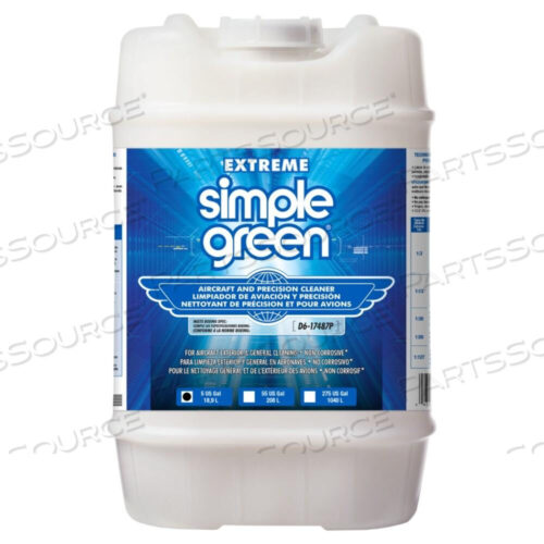 OEM#: 1340513405 SIMPLE GREEN EXTREME DEGREASER, AIRCRAFT & PRECISION, 5 GAL PAIL by Simple Green