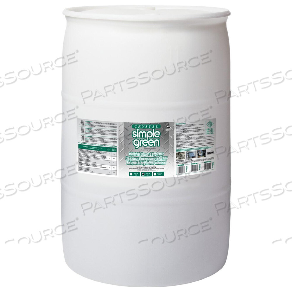 OEM#: 1905519055 SIMPLE GREEN CRYSTAL CLEANER AND DEGREASER, 55 GAL, DRUM by Simple Green