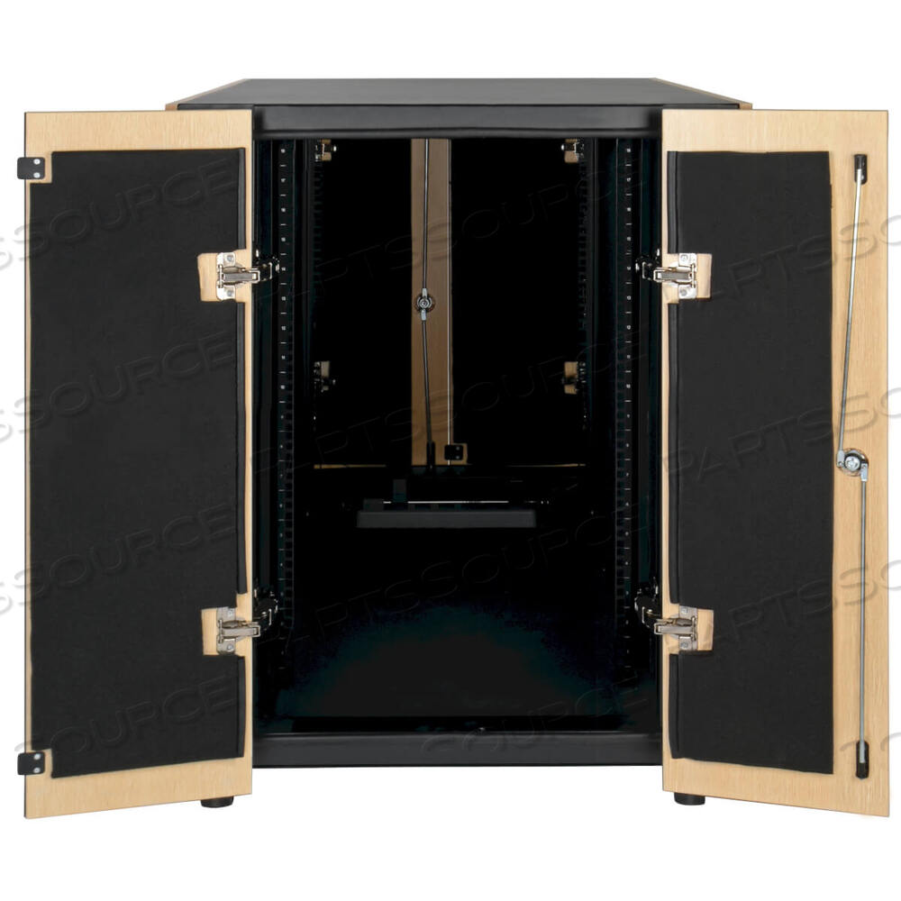 OEM#: SRQ18U18U SOUNDPROOF RACK ENCLOSURE SERVER CABINET QUIET ACOUSTIC by Tripp Lite