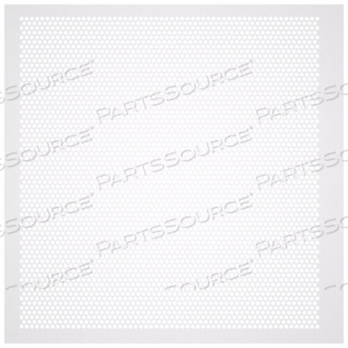 OEM#: STR-PERF-2214-20PKPERFORATED DIFFUSER SQUARE PLASTIC PK20 by American Louver