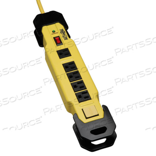 OEM#: TLM609SASAFETY SURGE PROTECTOR STRIP 120V 6 OUTLET METAL 9FT CORD OSHA by Tripp Lite