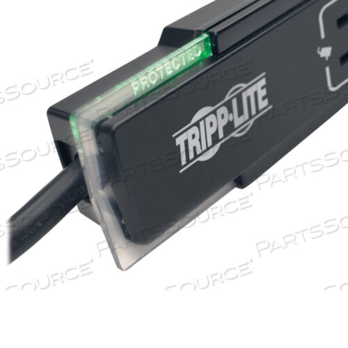 OEM#: TLP606SSTELBSURGE PROTECTOR POWER STRIP 6 OUTLET TEL/MODEM 6 FT CORD BLACK by Tripp Lite