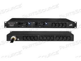 OEM#: TPC2105-1EATON BASIC RACK PDU, 1U, HARDWIRED INPUT, 3.33 KW MAX, 110-125V, 208-240V, 24A, by Eaton