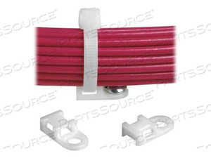 OEM#: TA1S8-CPANDUIT - CABLE TIE MOUNT - 0.7 IN - NATURAL by Panduit