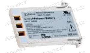 OEM#: 989803152881BATTERY RECHARGEABLE, LITHIUM POLYMER, 3.7V, 1.8 AH (INVIVO PM) by Philips Healthcare