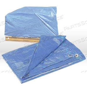 OEM#: TRA162001620 CSM TARPS ECONOMY UTILITY TARP,WEAVE/8X8,GAUGE 4.75 MIL,16X20,BLUE by Kotap