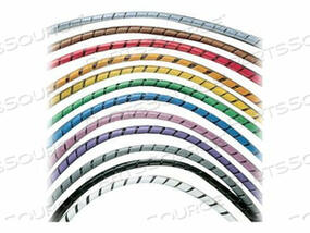 OEM#: T25F-C0SPIRAL WRAP 0.25IN X 100FT BLK 1RL by Panduit