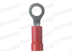 OEM#: EV18-10RB-QSTRONGHOLD, CABLE RING TERMINAL, RED by Panduit