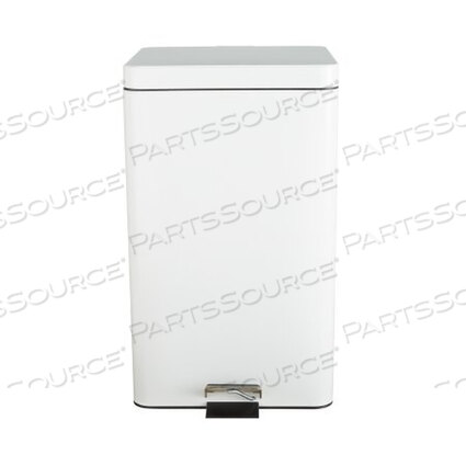 OEM#: 81-35266ENTRUST™ TRASH CAN WITH PLASTIC LINER, WHITE by McKesson
