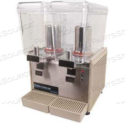 Replaces Omega (Maxximum) MT20DISPENSER, DRINK, DOUBLE BOWL