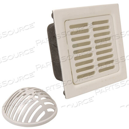 OEM#: FD2375-NH3-FSINK, 12SQ FLR, FULL GRATE, 6DP by Zurn Industries LLC