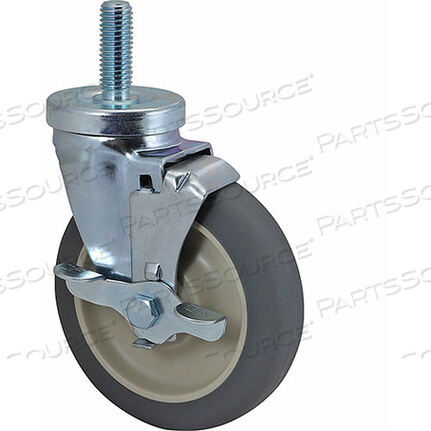 Replaces Standard Keil 1199-2504-4000CASTER, STEM, 5, 5/8-11, W/BRK