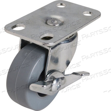 OEM#: 8102806CASTER, 2 WITH BRAKE FILTER PAN by Frymaster