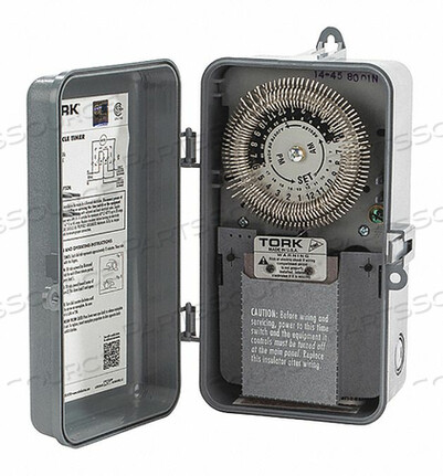 OEM#: 8001-NCYCLE TIMER 20A 120V SPDT OUT 24 HOUR by Tork