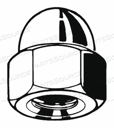 OEM#: M16510.240.0001CAP NUT M24-3.00 CLASS 6 LOW ZP PK5 by Fabory