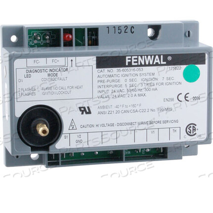 Replaces Duke Manufacturing 175872MODULE, IGNITION, 24V, LP