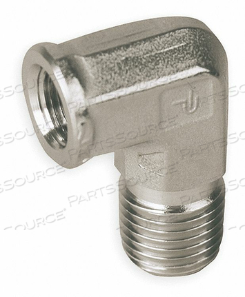 OEM#: 4-4 SE-SSTREET ELBOW CARBON STEEL 1/4 IN MNPT by Parker Hannifin Corporation