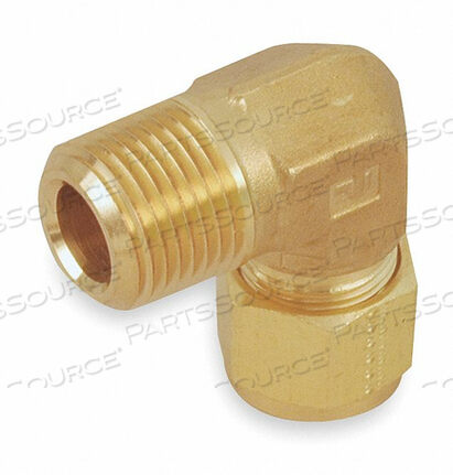 OEM#: 4MSEL2N-BELBOW 90 BRASS A-LOKXM 1/4INX1/8IN by Parker Hannifin Corporation
