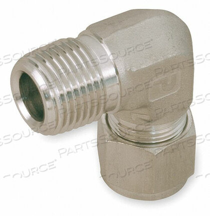 OEM#: 4MSEL4N-SELBOW 90 CARBON STEEL A-LOKXM 1/4IN by Parker Hannifin Corporation