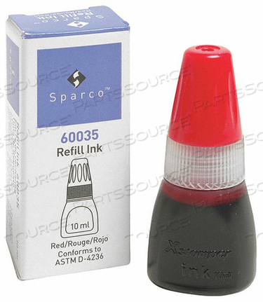 STAMP REFILL INKS RED INK 0.34 FL OZ