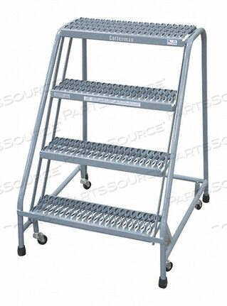 OEM#: 1004N2630A3E20B3C1P6ROLLING LADDER STEEL 40IN. H. GRAY by Cotterman