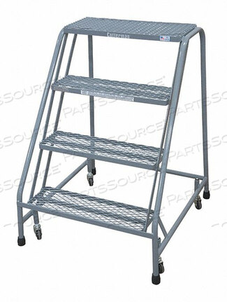 OEM#: 1004N3232A1E10B4C1P6ROLLING LADDER STEEL 40IN. H. GRAY by Cotterman