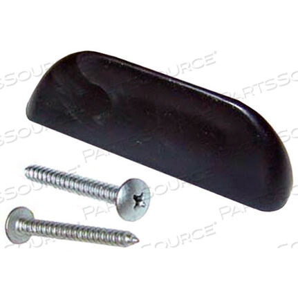 OEM#: 830108HANDLE, LID, BLACK PLASTIC, TD/TDD/TCM-90/THF-41FL by True Food Service Equipment